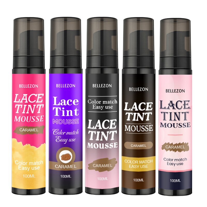Lace Tint Mousse Manufacturer - for Precise Blending Match Skin Tone Semipermanent