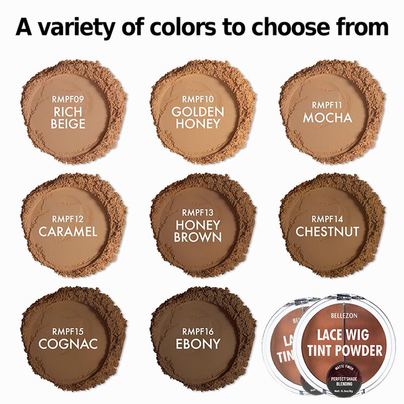 Lace Tint Powder Manufacturer - Tinted Concealer Cover up Wig Knots Dyeing Palette