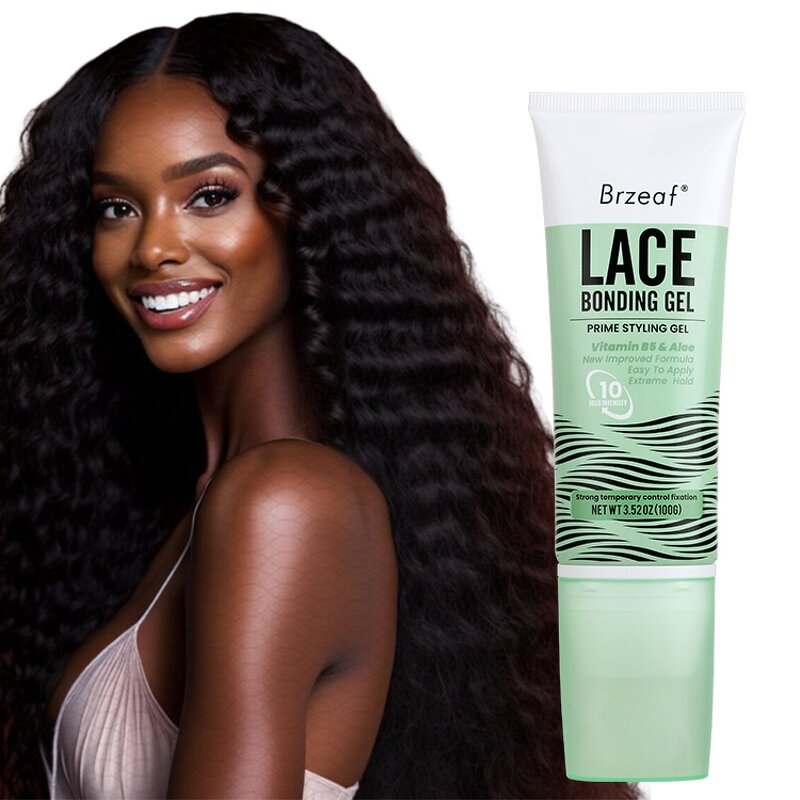 Lace Wig Glue Manufacturer - Clear with Brush Applicator for Closure Frontal Toupee