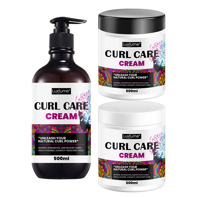 Hair Styling Cream Manufacturer - Flexible Hold Curls Without Stiffness Frizz Control