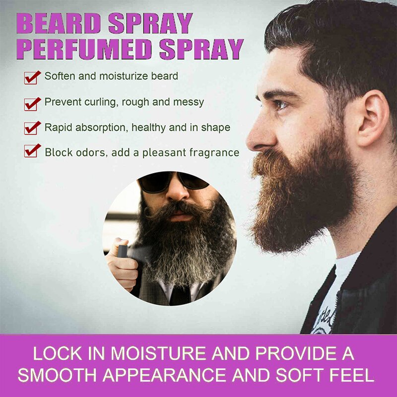 Beard Conditioner Spray Manufacturer - Private Label Soften Shine Mustache Beard Perfume