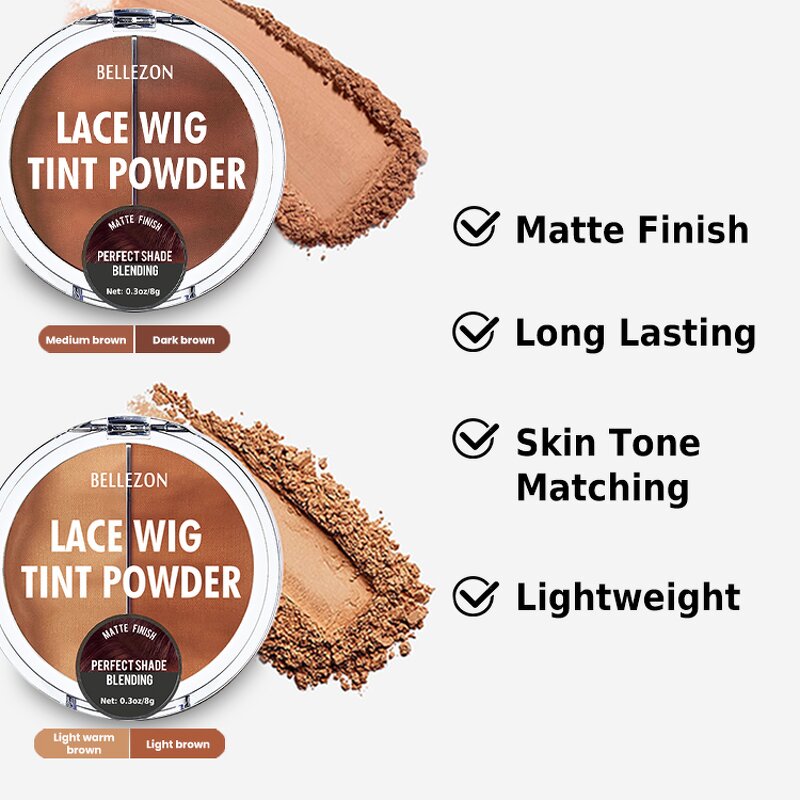 Lace Tint Powder Manufacturer - Tinted Concealer Cover up Wig Knots Dyeing Palette
