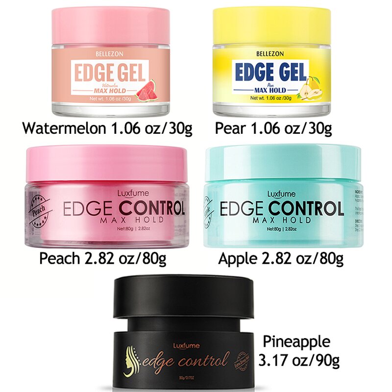 Edge Control Manufacturer - Own Brand Bulk Mini Size Pear Water Resistant Strong Hold