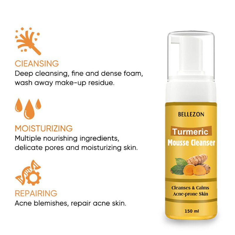 Turmeric Face Wash Manufacturer - Clearing Acne Scars Age Spots for Dark Spots