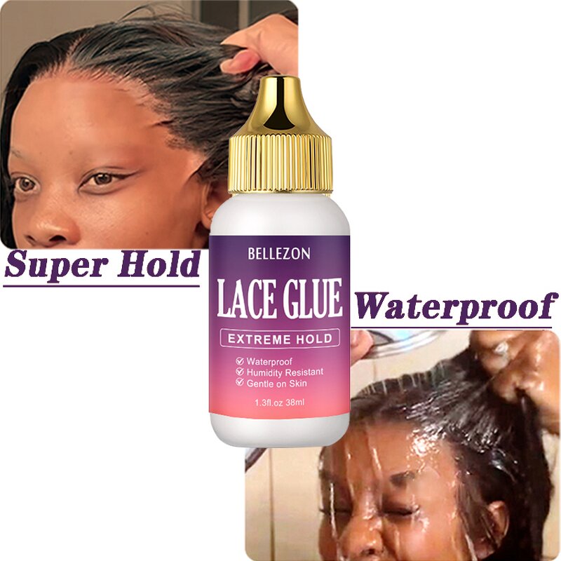 Lace Glue Manufacturer - Wig Hairpiece Adhesives Extreme Hold Waterproof for Wig Lovers