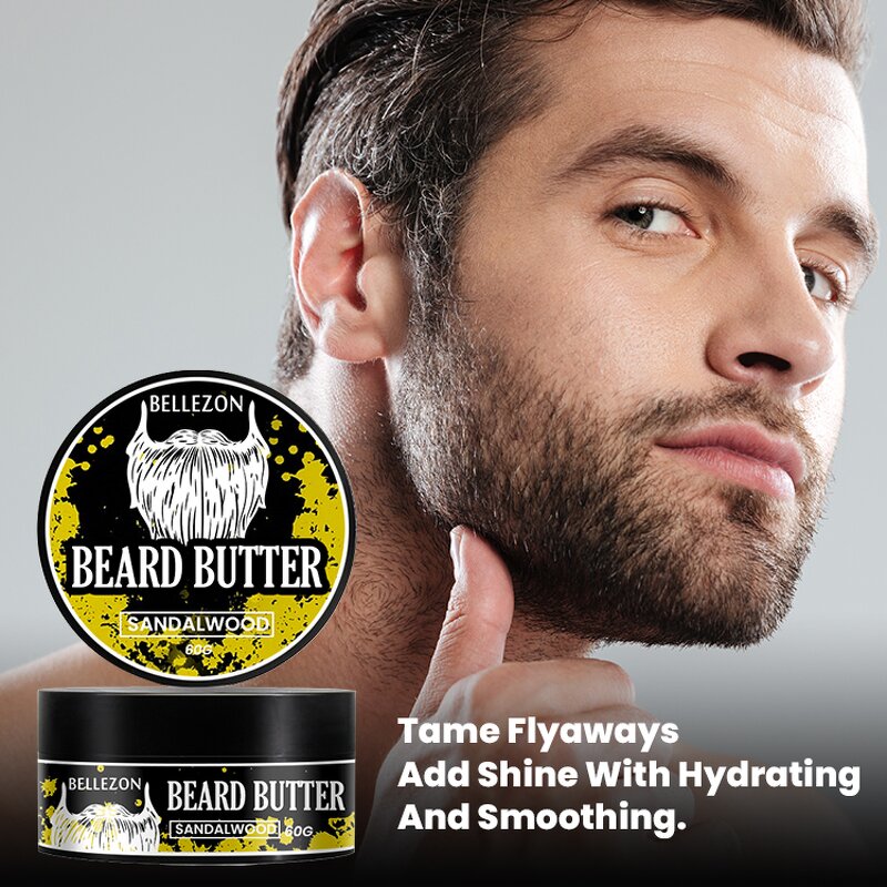 Beard Grooming Kit Manufacturer - Private Label Sandalwood Wash Conditioner Oil Butter Balm