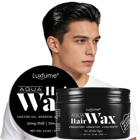 Hair Wax Manufacturer - Custom Logo Strong Hold Sculpting Aqua Gel for Men and Women