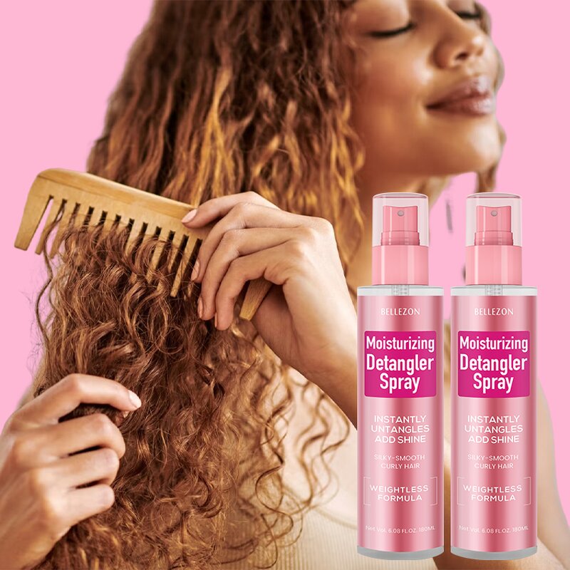Detangler Spray Manufacturer - Effortless Leave Hair Soft Manageable for Knot-Free Hair