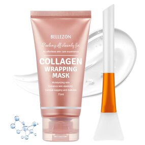 Collagen Face Mask Manufacturer - Wrapping Peel Off Enhance Elasticity Reduce Sagging