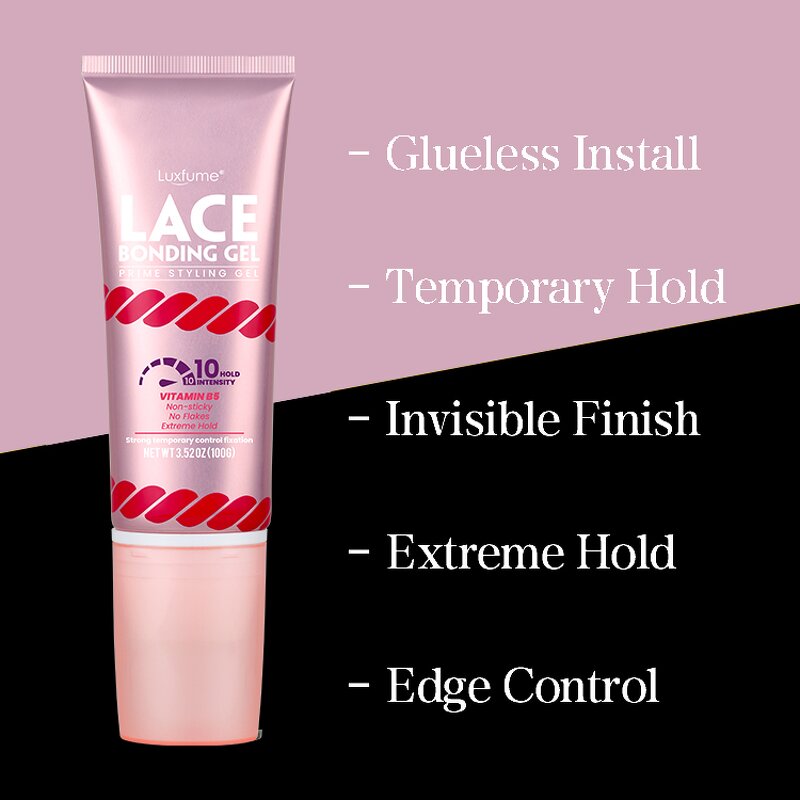 Lace Bonding Gel Manufacturer - Ultra Hold Fast Dry Invisible with Application Brush