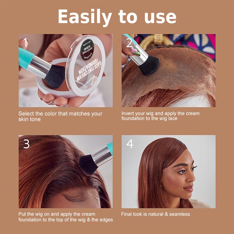 Lace Tint Palette Manufacturer - Concealer Knots Healer Cream Foundation for Wigs