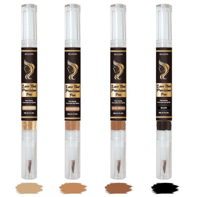 Lace Tint Pen Manufacturer - 3ml Precision Parting for Wig Root Touch up Dye