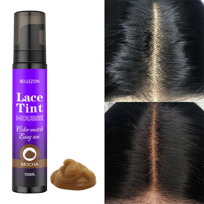 Lace Tint Mousse Manufacturer - Personalized Shade for Wig Closure Frontal Foam