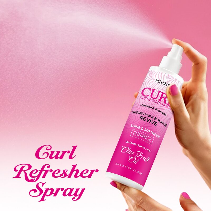 Hair Refresher Spray Manufacturer - Wholesale Hydrate Redefine Curls Frizz Control