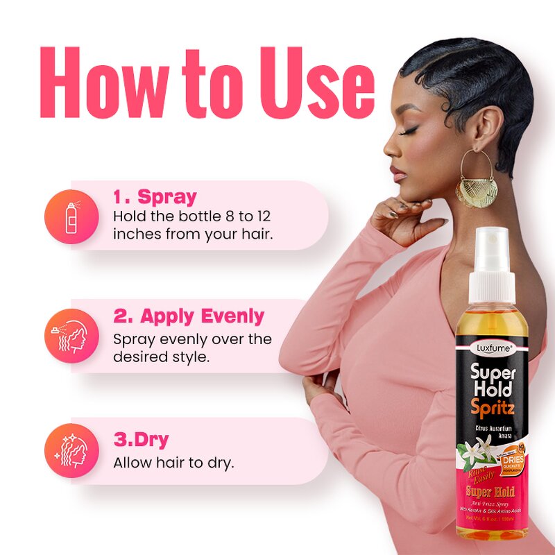 Styling Hairspray Manufacturer - Firm Hold Add Control Body Definition Texture Finishing