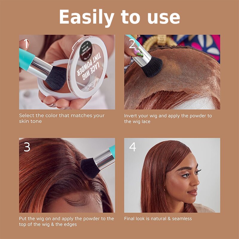 Lace Tint Powder Manufacturer - Tinted Concealer Cover up Wig Knots Dyeing Palette