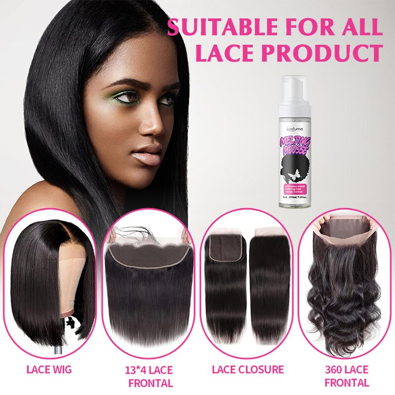 Wig Adhesive Mousse Manufacturer - Lace Melting Edge Control Extreme Firm Hold Invisible