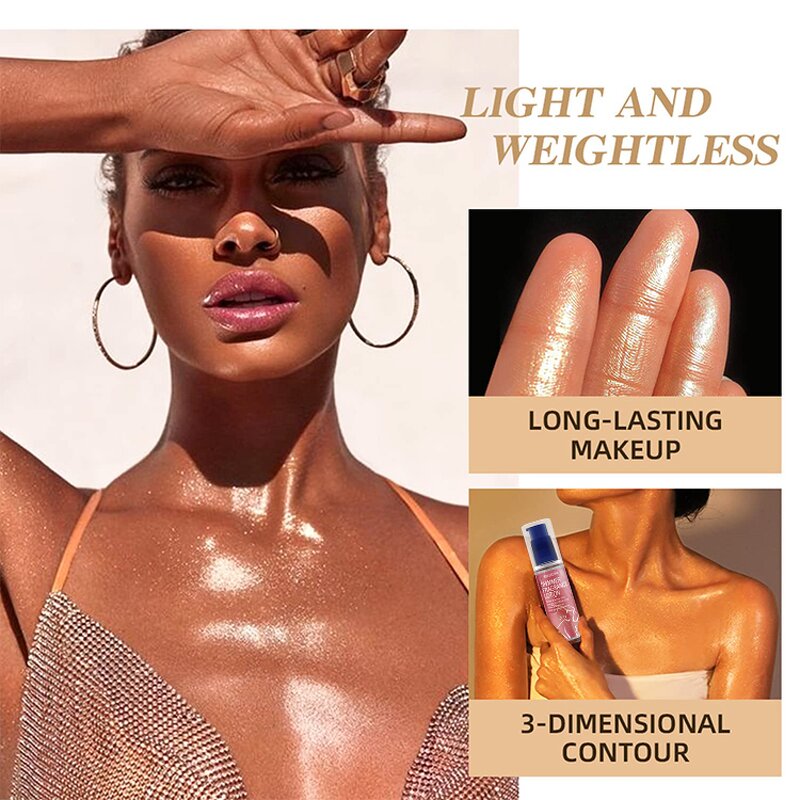 Makeup Highlighter Manufacturer - Long Lasting Fragrance Moisturizing Skin Face Body Shimmer