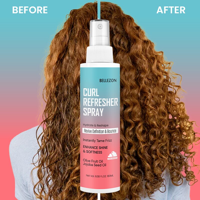 Curl Refresher Spray Manufacturer - Tame Frizz Restore Bounce and Definition