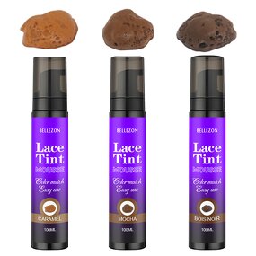 Lace Tint Mousse Manufacturer - Personalized Shade for Wig Closure Frontal Foam