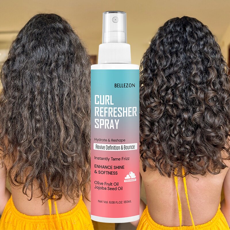 Curl Refresher Spray Manufacturer - Tame Frizz Restore Bounce and Definition