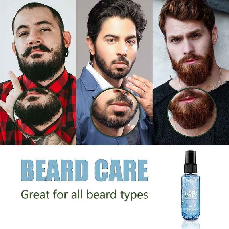 Beard Detangler Spray Manufacturer - Hydrating Prevent Tangling Mustache Beard Perfume