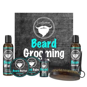 Beard Grooming Kit Manufacturer - Men Care Product Wash Conditioner Oil Balm Brush Comb