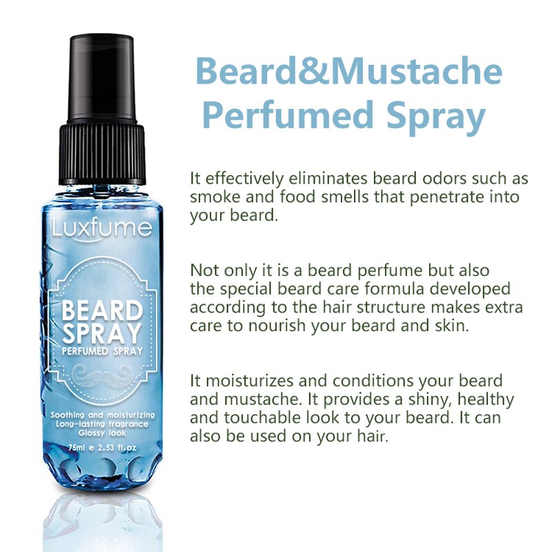 Beard Detangler Spray Manufacturer - Hydrating Prevent Tangling Mustache Beard Perfume
