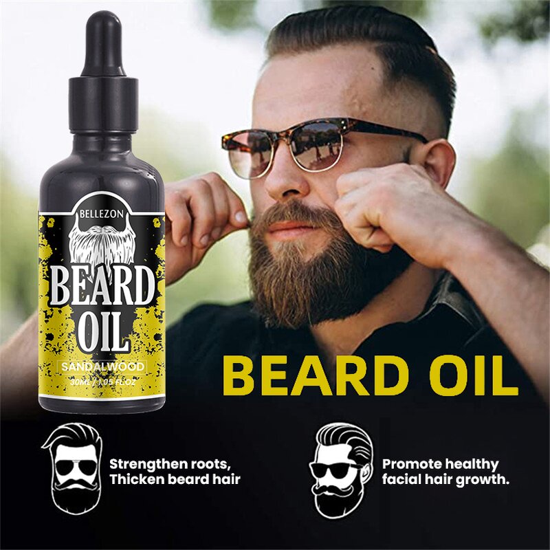 Beard Grooming Kit Manufacturer - Private Label Sandalwood Wash Conditioner Oil Butter Balm