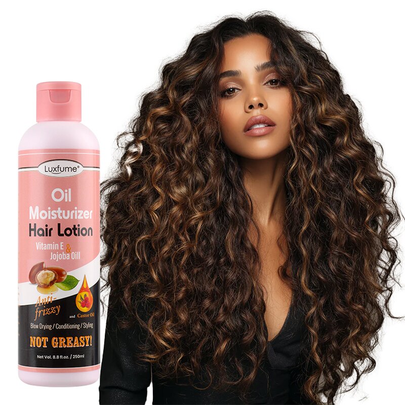 Hair Moisturizer Lotion Manufacturer - Long-Lasting Nourishing Repairing Reduce Breakage Castor Oil