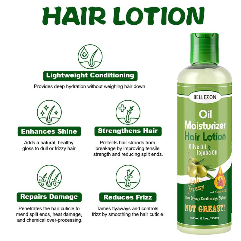 Leave in Conditioner Manufacturer - Hydrating Prevent Breakage Deep Moisture Olive Oil