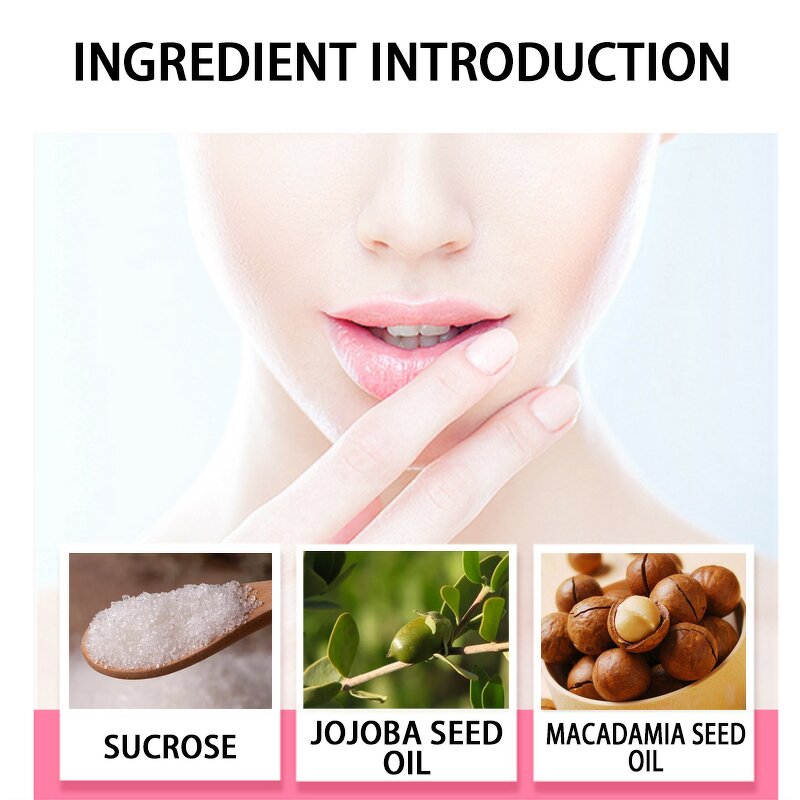 Lip Scrub Manufacturer - Sugar Scrub Strawberry Kiwi Coffee Moisturizing Exfoliating