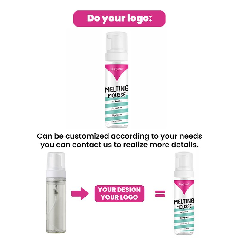 Lace Melt Mousse Manufacturer - Invisible Lifted Lace Wig Edges Strong Hold