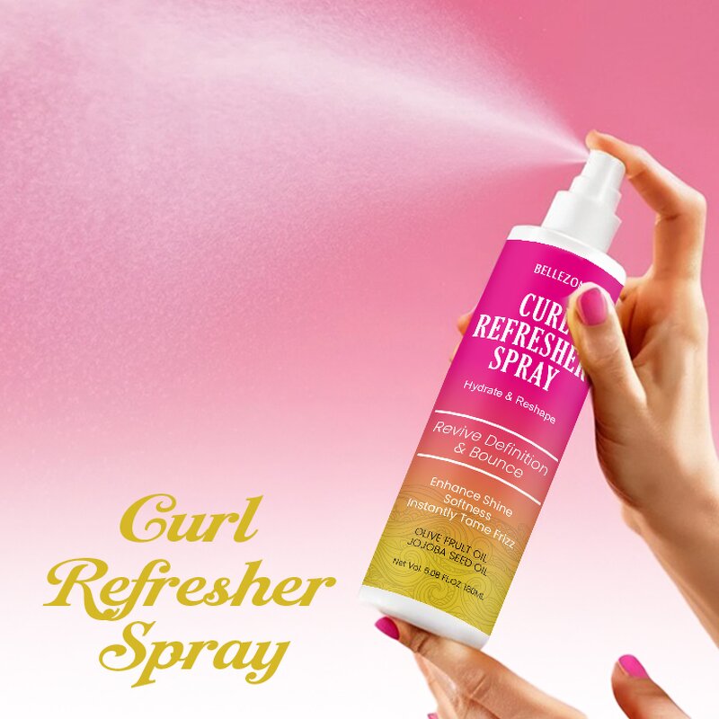 Curl Refresher Spray Manufacturer - Instantly Revive Refresh Hair Perfume for Frizzy Hair