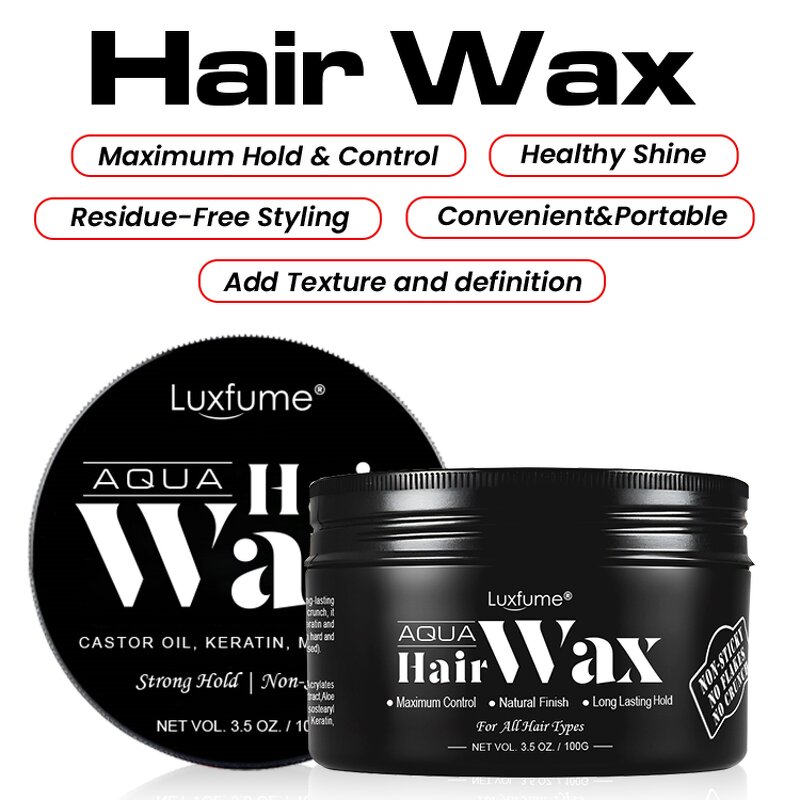 Hair Styling Wax Manufacturer - Custom Water Base Wet Look Barbershop Texture Define