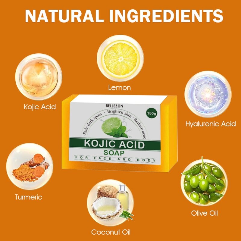 Turmeric Soap Manufacturer - Deep Cleansing for Body Face Brightening Dark Spot Remover