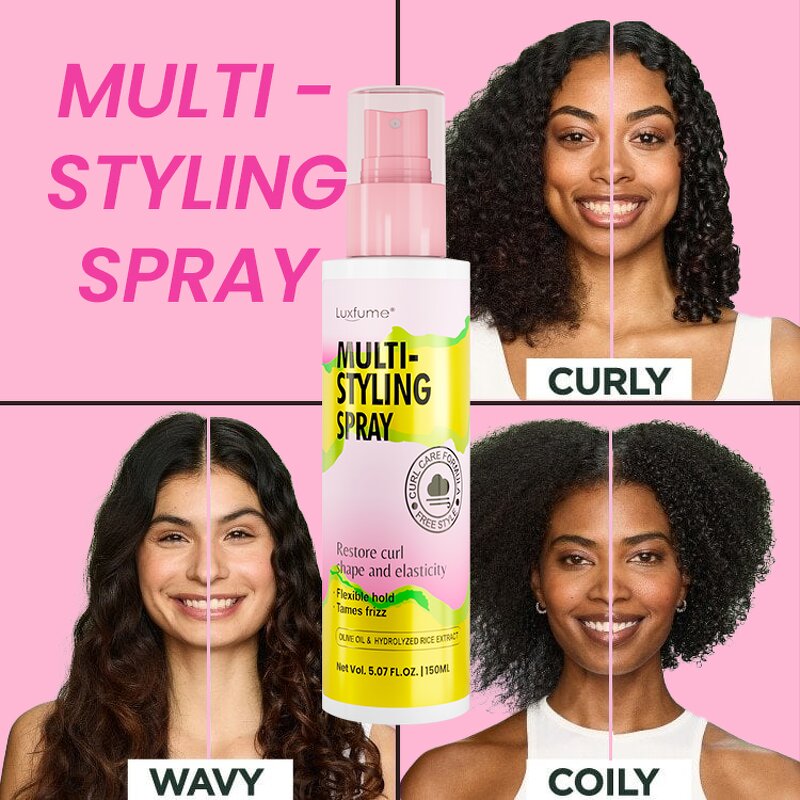 Hair Spray Manufacturer - Multi-use for Styling Shape Natural Curl Patterns Floral Perfume