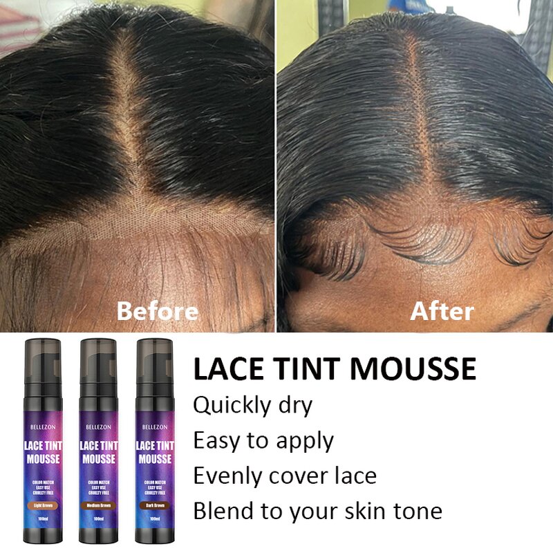 Lace Tint Mousse Manufacturer - Wholesale Natural Look Match Skin Tone Foam