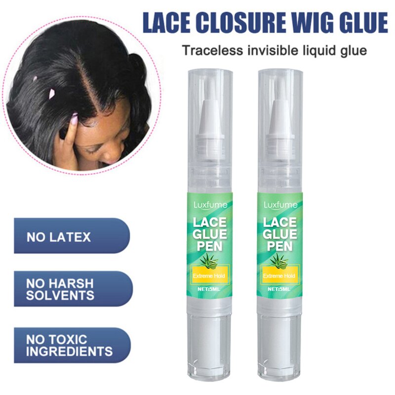 Lace Glue Pen Manufacturer - Wholesale Extreme Hold Waterproof Precision Tip Clear