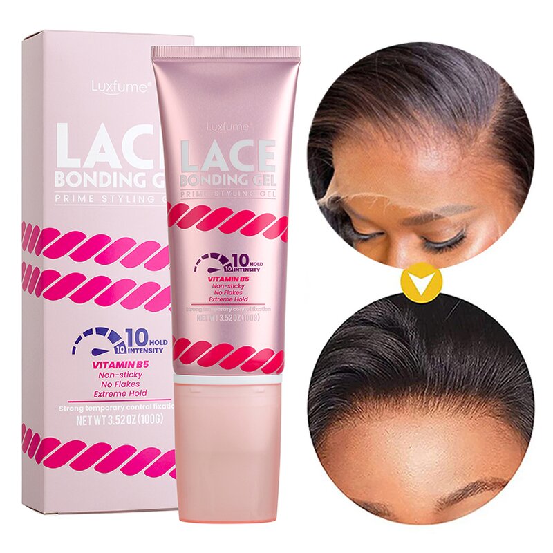 Lace Bonding Gel Manufacturer - Ultra Hold Fast Dry Invisible with Application Brush