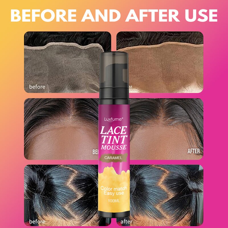 Lace Tint Mousse Manufacturer - Sweatproof Natural Look Skin Tone Pigmented Foam