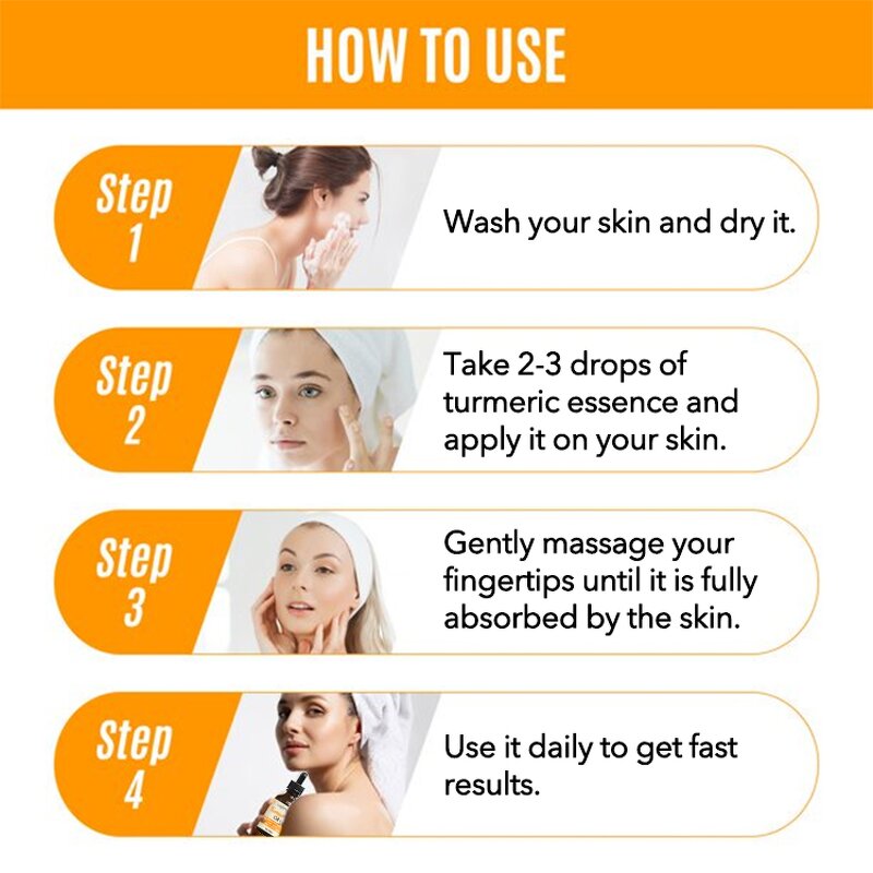 Turmeric Face Oil Manufacturer - Purifying Reduce Redness Improve Skin Tone