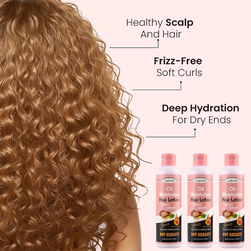 Hair Care Set Manufacturer - Complete Nourishing Oil Moisturizer Foam Wrap Styling Spritz