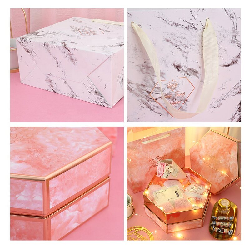 Gift Box - Manufacturer - Recyclable Paper - Hexagon Creative - Christmas Decor - IP Cosmetic Box