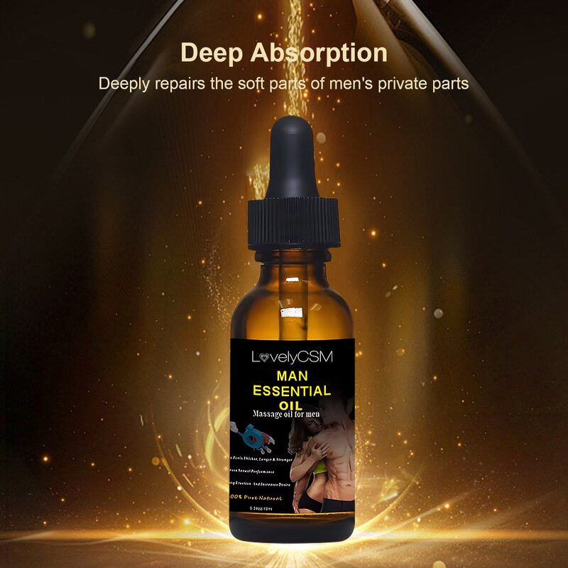 Massage Oil - Manufacturer - XXXL Men's Delay - Thickening Herbal Extracts - Eco-Friendly