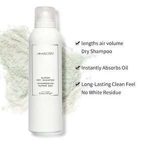 Dry Shampoo - Manufacturer - Vegan - Private Label - Oat Extract Aloe - Anti-Dandruff Volumizing