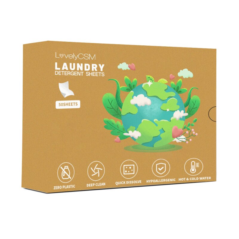 Laundry Detergent Sheets - Manufacturer - Eco-friendly Biodegradable - Stain Remover - Floral Fragrance - ISO Certified