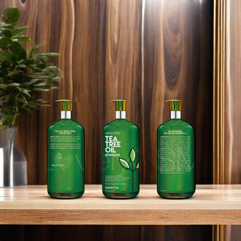 Shampoo Conditioner - Manufacturer - OEM OBM - Oil Control Aloe Peppermint - Tea Tree Oil - Hair Growth