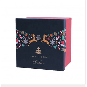 Gift Box - Manufacturer - Recyclable Cardboard - Santa Claus Decoration - Matt Lamination Storage