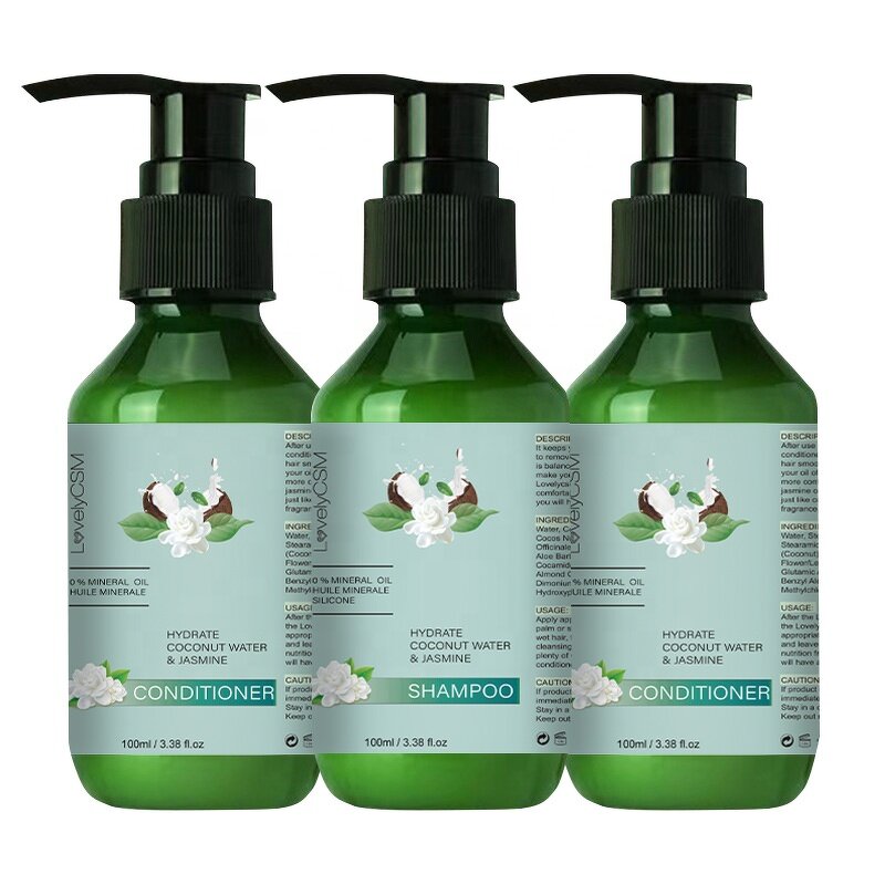 Hair Care Set - Manufacturer - Private Label - Nourishing Thickening - Anti-Dandruff - Jasmine Coconut